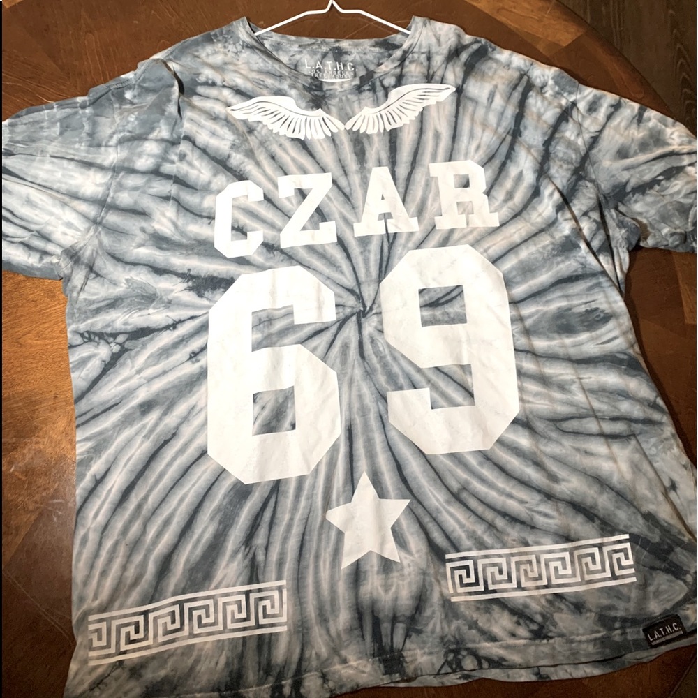 Acid washed graphic tee